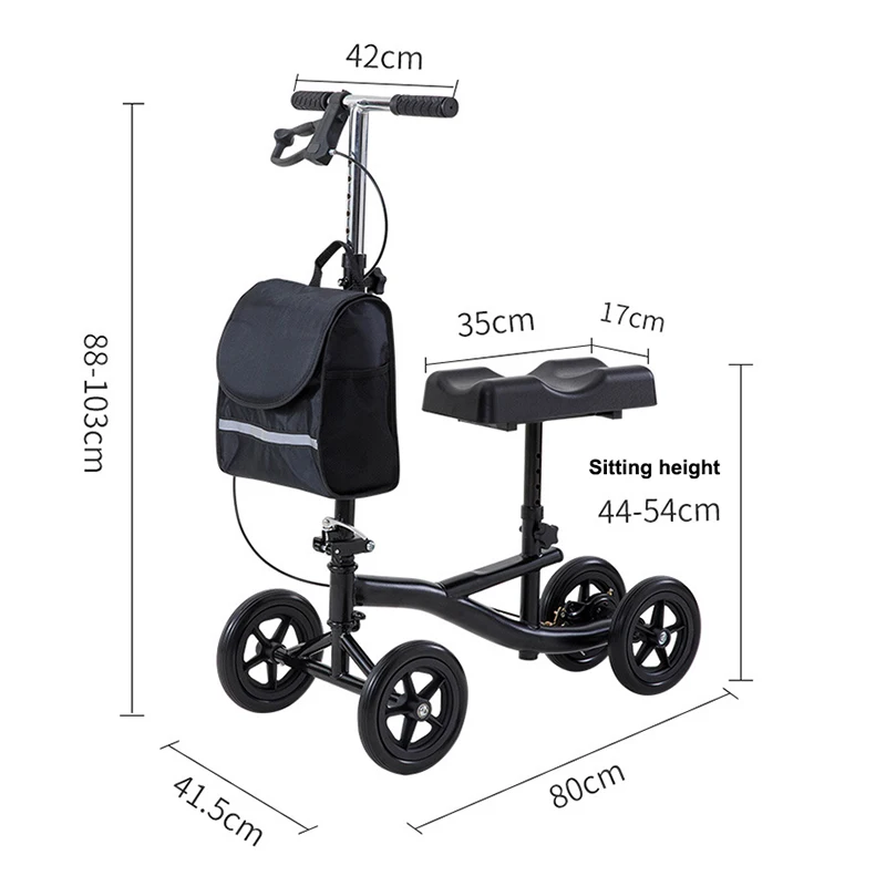 Cheap Price Home Leg Foot Scooter Knee Scooter For Leg Injury Rehab Orthopedic walking aids Walker