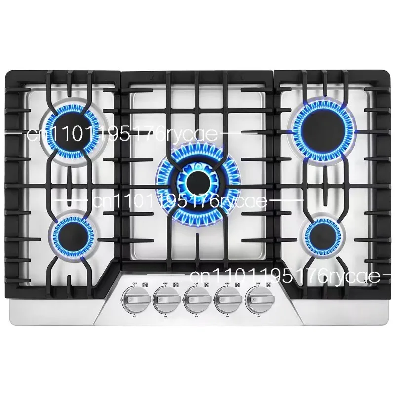 Gas stove Multi-head stove Cooking utensil Stainless steel gas stove with table insert dual-purpose - view 5