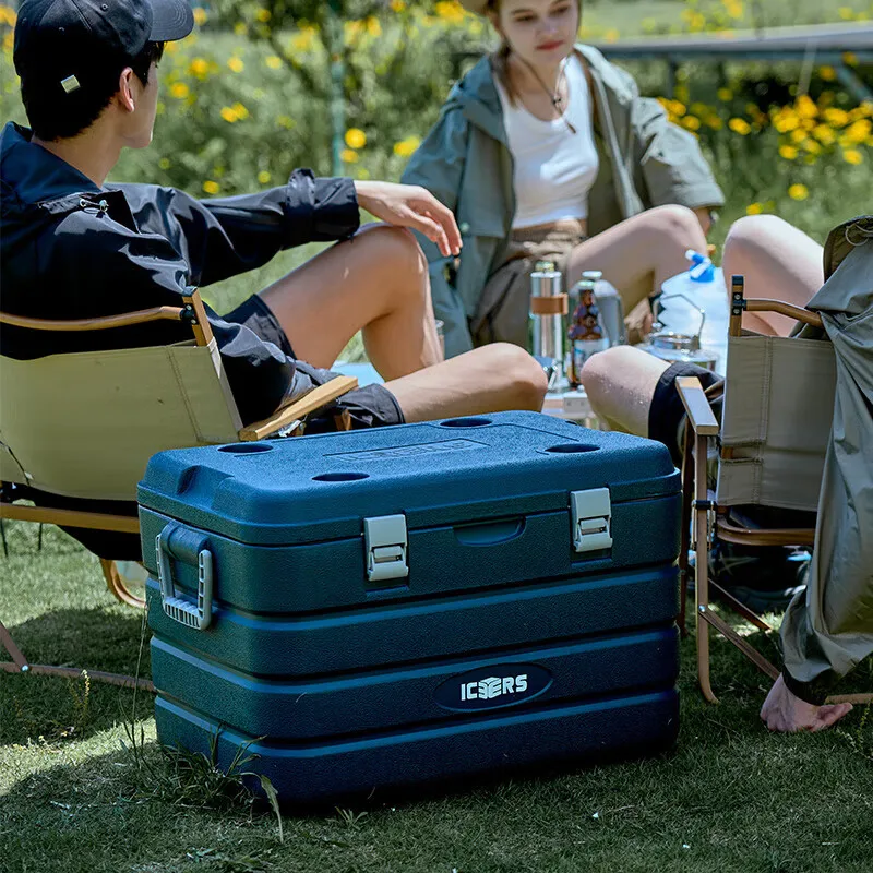 Outdoor incubator camping refrigerator commercial stall car takeaway multi-functional convenient refrigerated incubator 60L