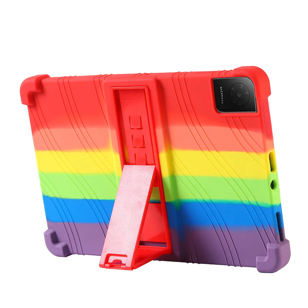 

For TCL Tab 10L Gen 4 10-inch Soft Tablet Shockproof Protective Case with 4 Reinforced Silicone Corners 8483A