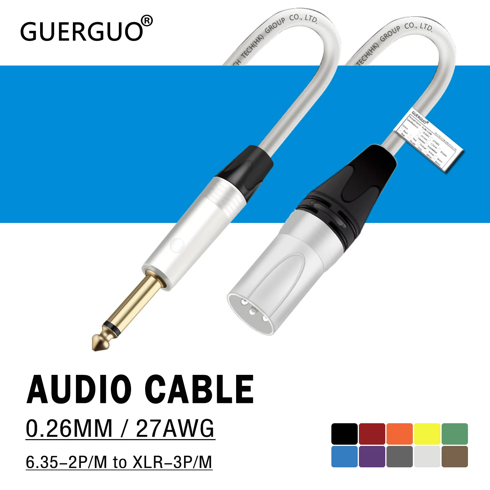 6.35mm mono macho ts jack para 3pin xlr macho/fêmea cabo de áudio para gravação pro extensão microfone cabo misturador alto-falante amplificador ao vivo