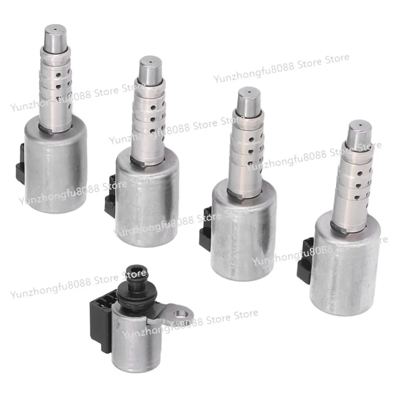 

5Pcs CVT Transmission Valve Solenoid Kit JF017E for 2012‑14 L4 2.0L 2.5L V6 2.5L