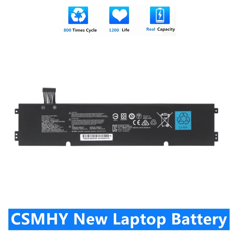 CSMHY New RC30-0351 RZ09-0351 Laptop Battery For Razer Blade 15 Base 2020 2021 RZ09-0369x RZ09-0351 9E11 Series Notebook