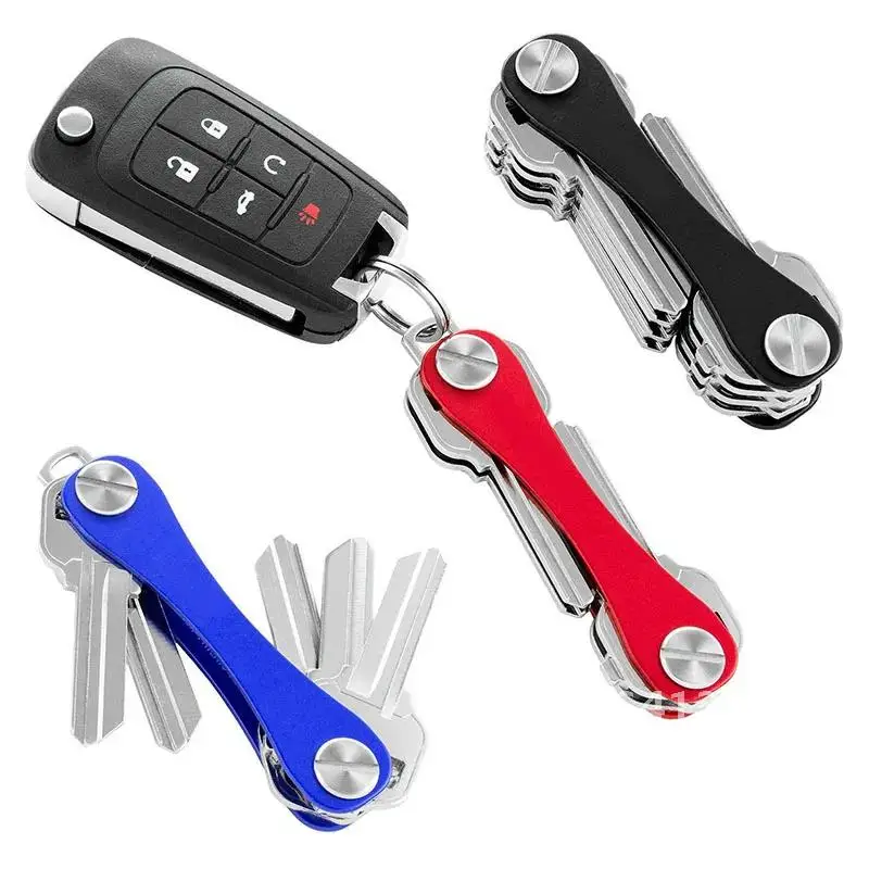 

Intelligente Sleutelhanger Mini Compact Sleutelhouder Decoratieve Clip Sleutel Aluminium Metalen Organizer Buitenlucht Clip