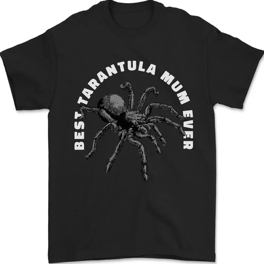 Hilarious Tarantula Mum Design Men's T-Shirt - 100% Cotton Spider  High Quality 100%Cotton Short Sleeve