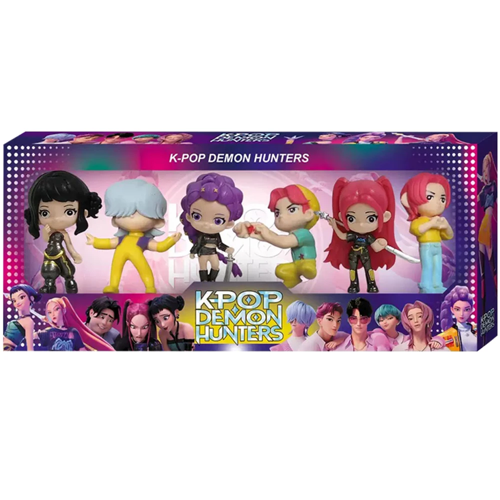 NEW Highquality Kpop Devil Hunter Rumi Zoe Miradesktop trinket animepolyvinylchloride charactercollectionChildrenChristmasgift