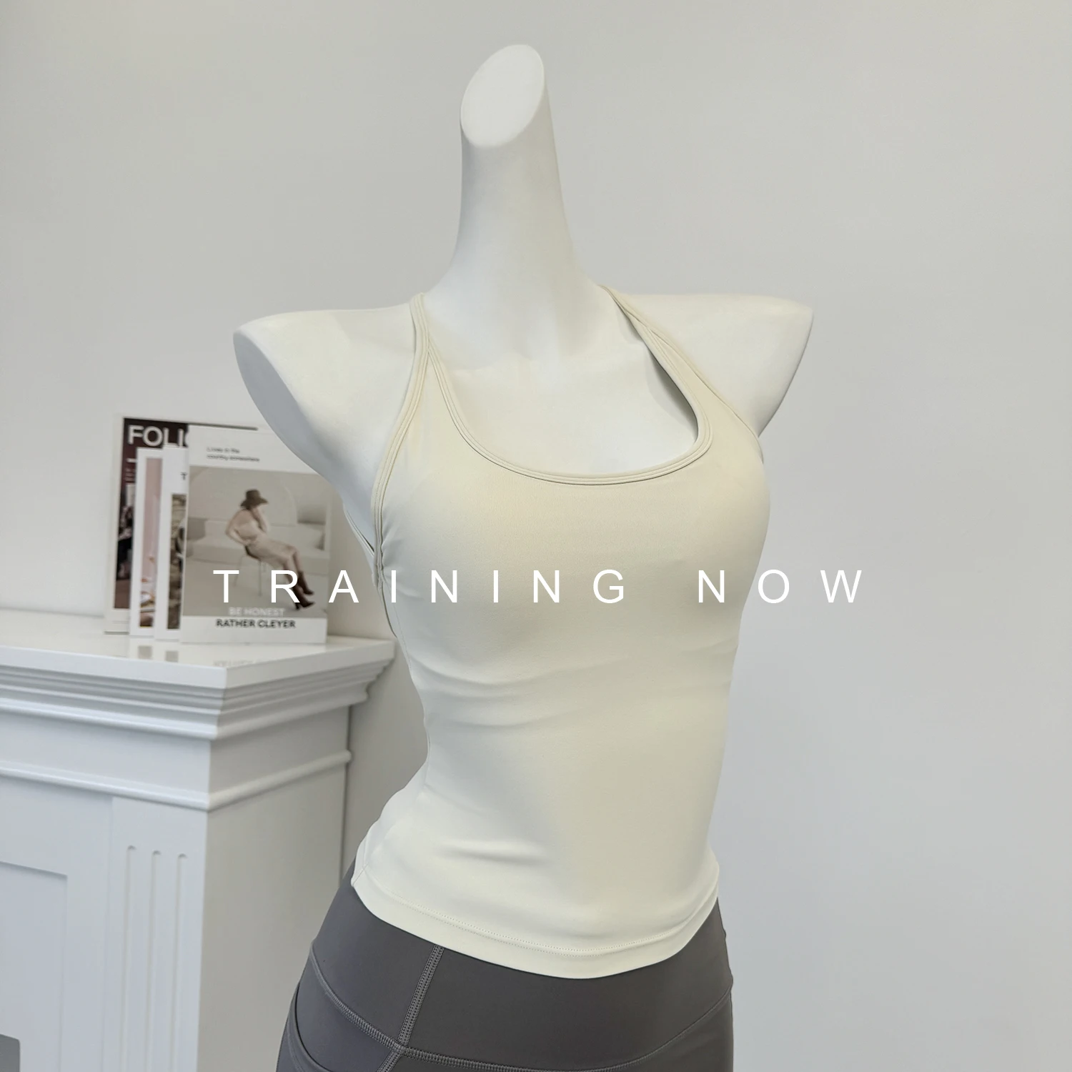 

All-in-one yoga vest for women summer high-end shockproof fitness bra professional running training sports bra