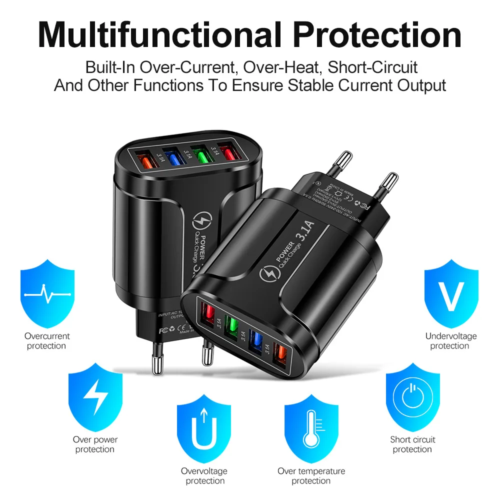 Plug PD 20W USB-C Type C Rapide Mur Chargeur Adaptateur Pour iPhone 11/12/13Pro Max Poly