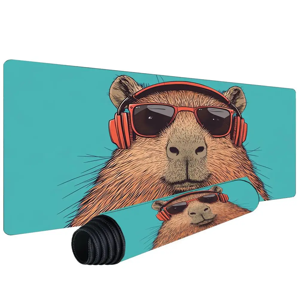 

The cool-looking river dolphin mouse pad desk mat Non-Slip Durable Stitched Edge pc accessories keyboard mousepads gaming pad