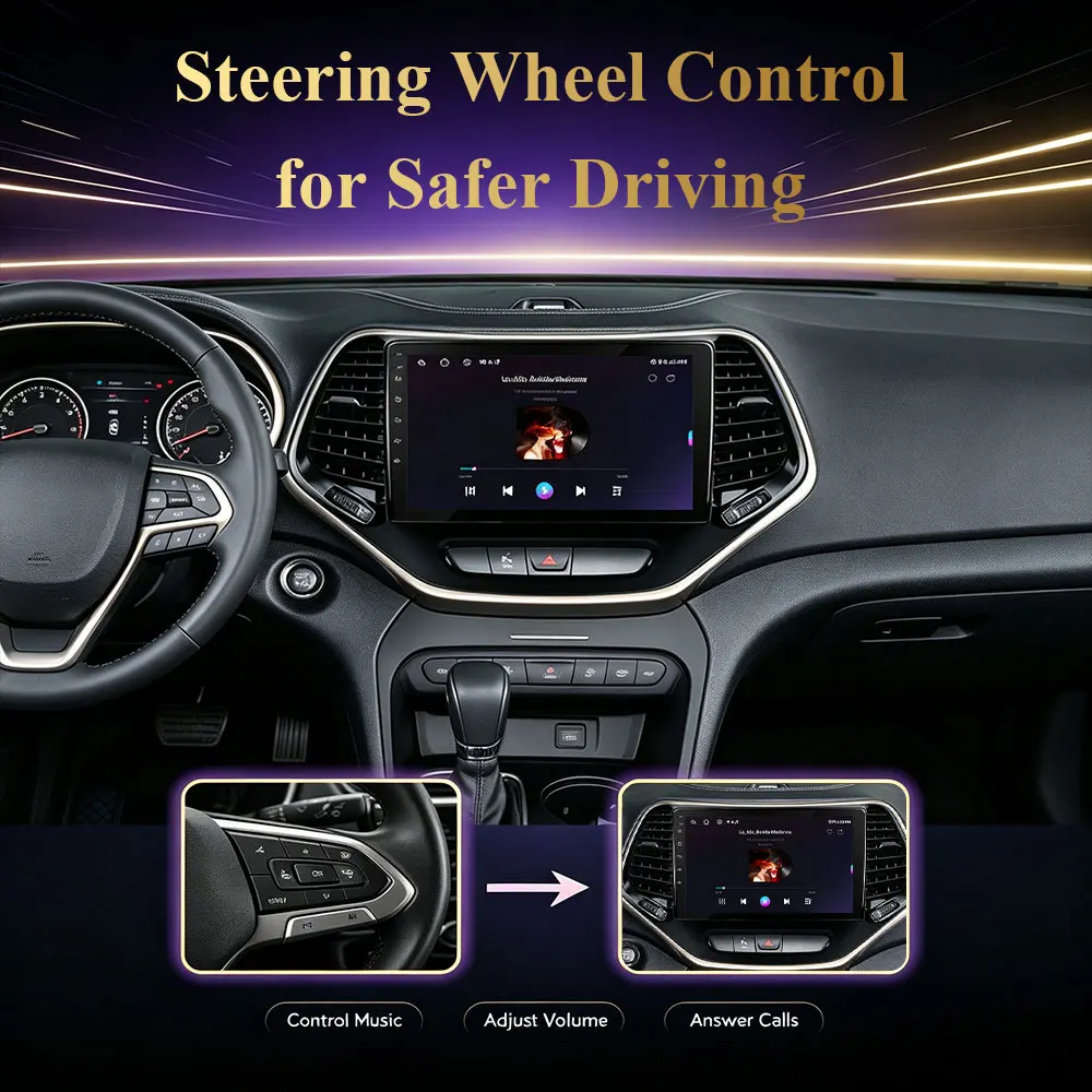 9 inch For Toyota Aqua Prius C  2012-2014 Car Radio Autoradio Wireless  CarPlay Bluetooth WiFi  Split Screen Touch Screen  QLED
