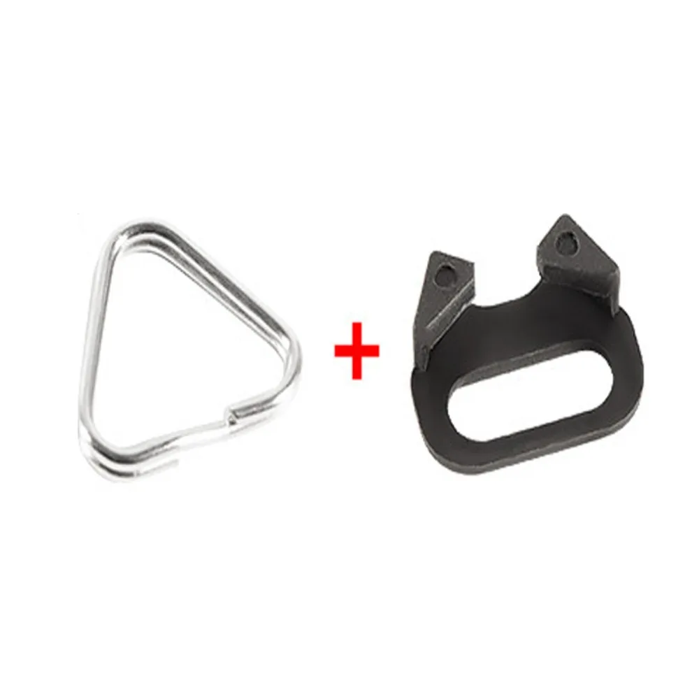 Ring With Bracket Prevent Dropping Connecting Ring Triangle Split Ring Shoulder Strap Connector Belt Hook Camera Strap Buckle