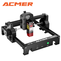 ACMER S1 Laser Engraving 5.5W Mini Portable Laser Cutter  CNC  Acrylic wood panel wood High-precision  working engraving machine