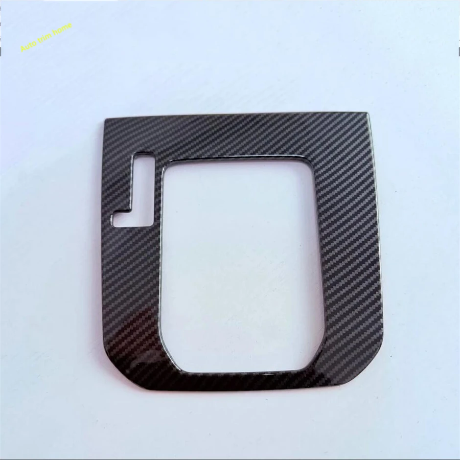 

Carbon Fiber Air Vent AC Outlet / Gear Shift Panel / Front Water Cup Holder Cover Trim For Subaru Forester 2025 Car Accessories