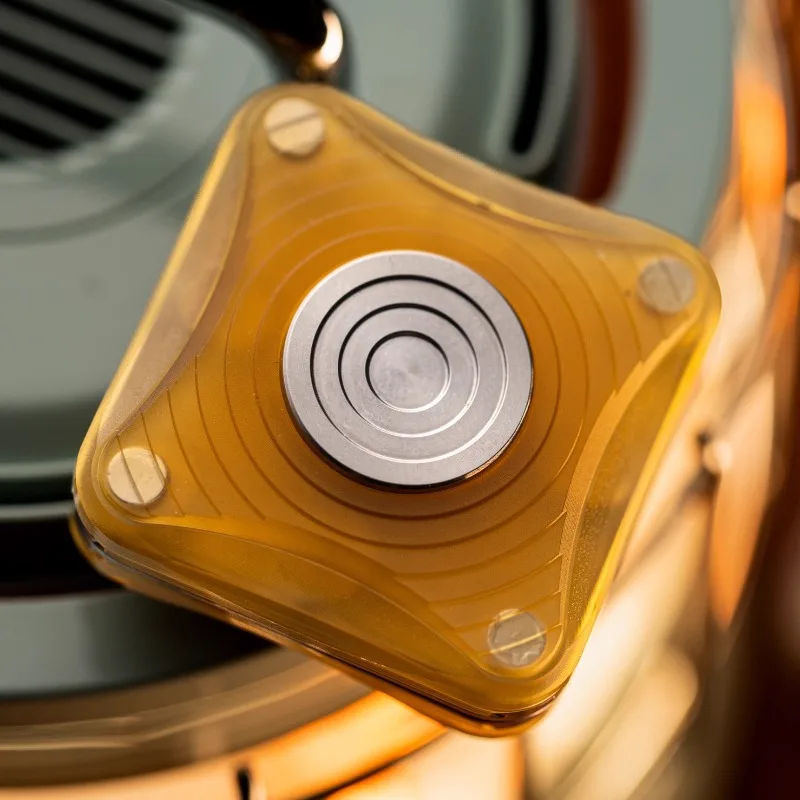 ナインハンド EDC フォーミュラ無限位置音叉機械式金属指先プッシュカード減圧デスクトップおもちゃ