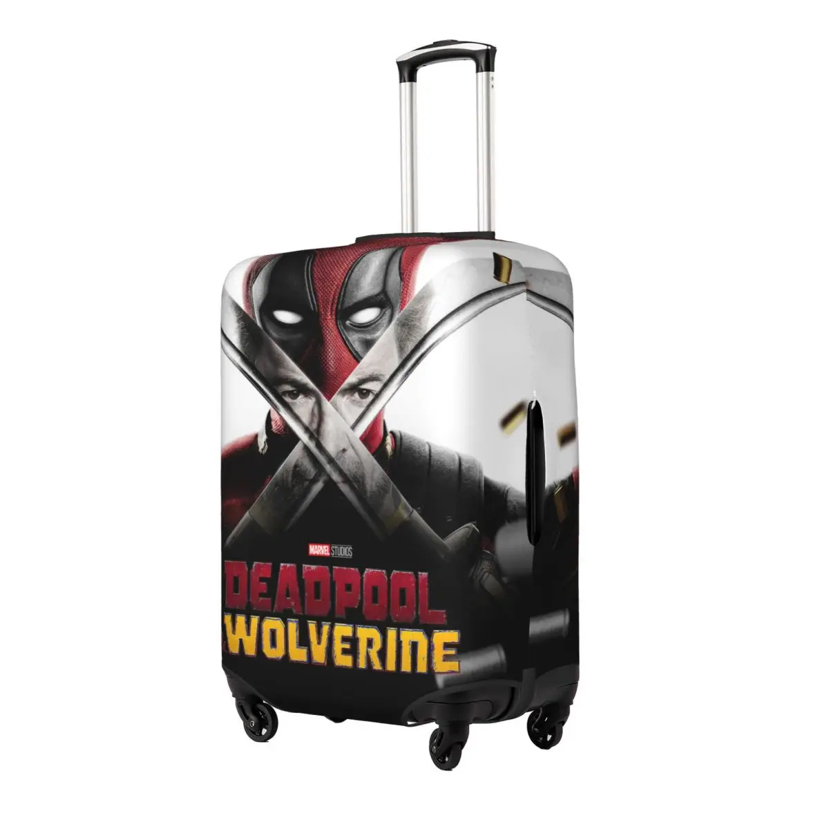 Deadpool & Wolverine Luggage Covers For Suitcases Travel Suitcase Cover Protector Fit 18-32 Inch Luggage