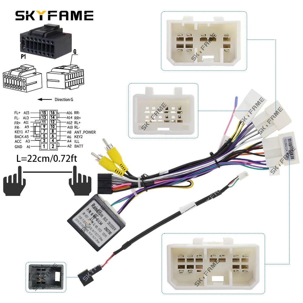 Skyfame 16Pin Car W… - image