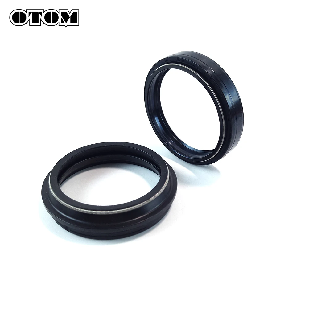 OTOM Fork Oil Seal Dust Seal Motorcycle WP48 Rubber O-Ring For KTM HUSQVARNA EXC SXF XS XC XCW FC TC TE 125 250 350 450 500 990