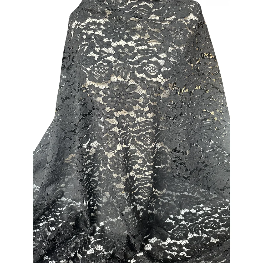 

African Lace Fabric Luxury Bridal High Quality Nigerian L-1401959 French Tulle Fabric For Wedding Sewing