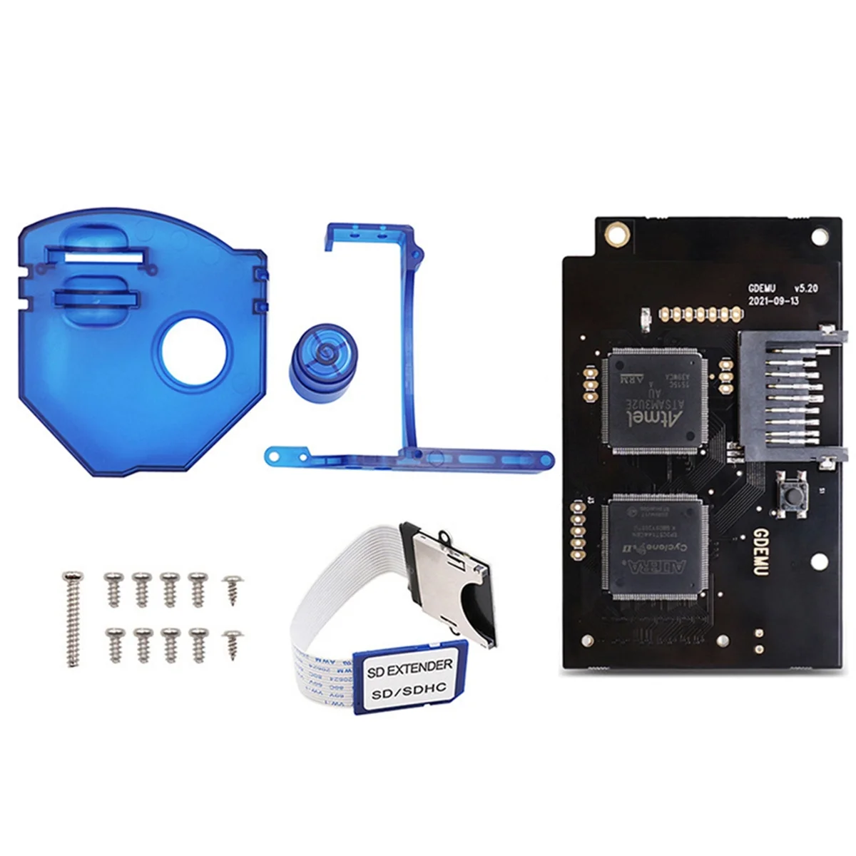 For GDEMU V5.20 Optical Drive Simulation Board Module Installation Kit Gaming Accessories for SEGA DreamCast E