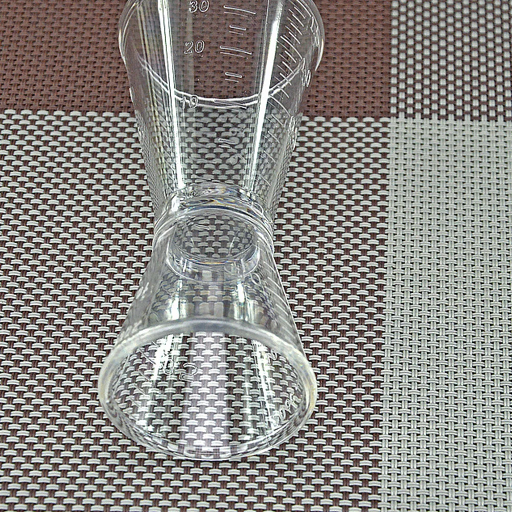 

4pcs Double-Head Measuring Cup Ounce Wine Tool Cocktail Home -Sided Graduated Cup Fine Graduations Precise Alcohol