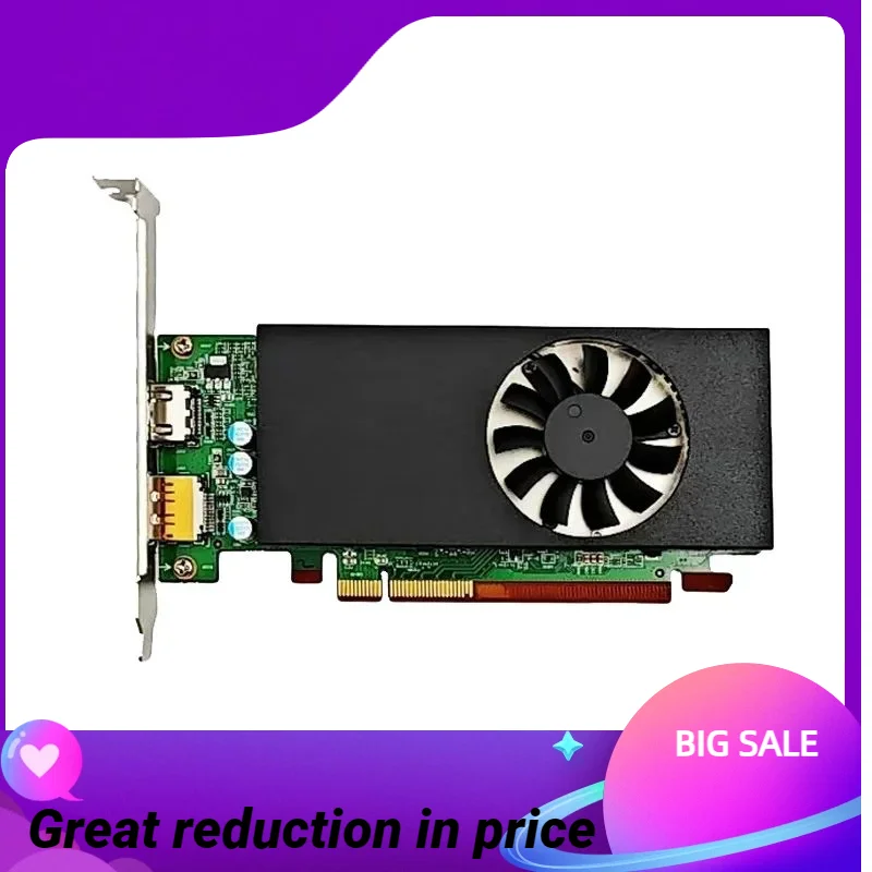 

WYORESY RX6400 for LENOVO AMD Radeon 4GB Gaming Desktop Computer scheda grafica discreta supporta Ray Tracing RX 6400 4GB 4K