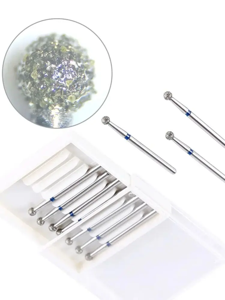 10 szt. Dental szybkie wiertła diamentowe stomatologia przygotowanie wnęki/przygotowanie korony zastosowanie w wypełnieniach wiertła do cięcia o głębokości 1,6 mm — zdjęcie 2