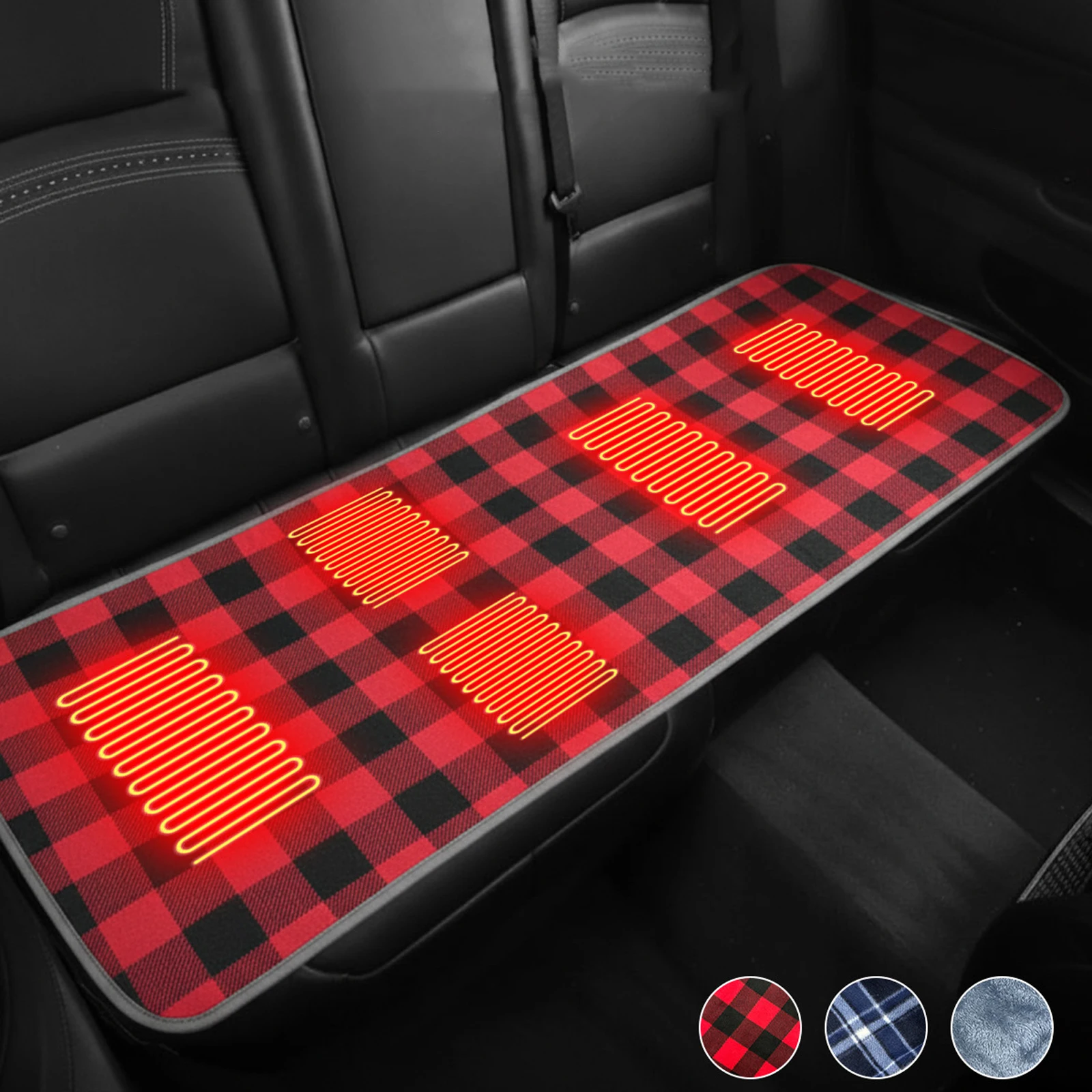 

Camping USB Heating Sleeping Mat with 5 Heating Zones 3-Speed Adjustable Portable USB Heated Sleeping Bag Pad for Outdoor Hiking