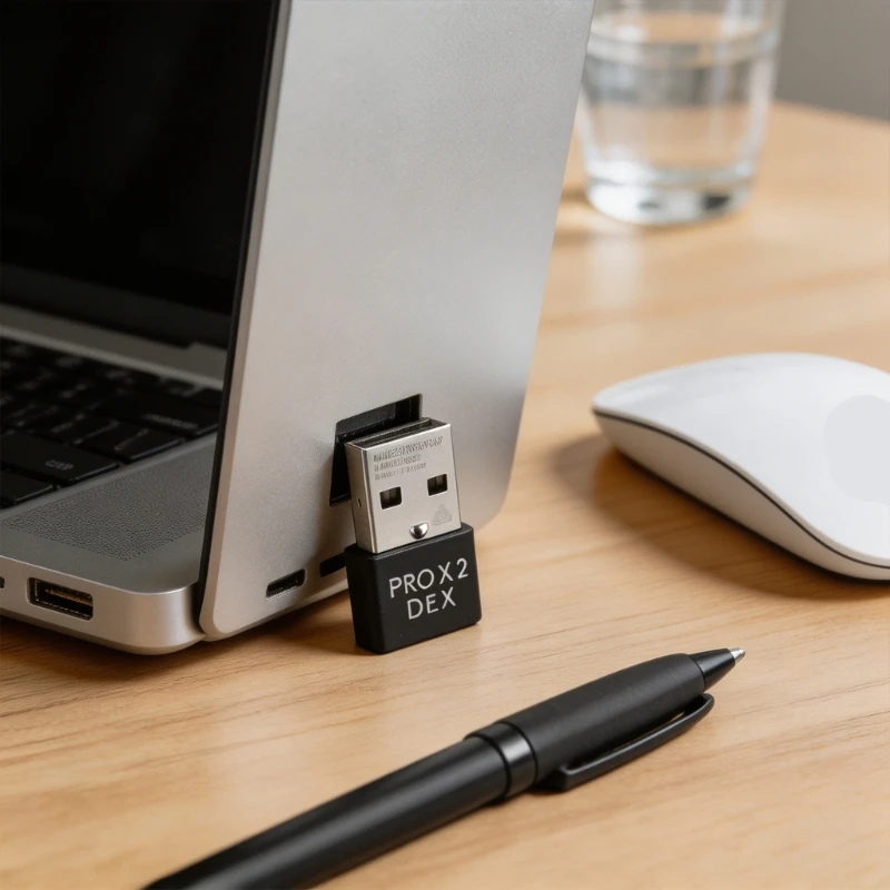 Portable USB Dongle Mouse Receiver Adapter Wireless Receiver Replacement