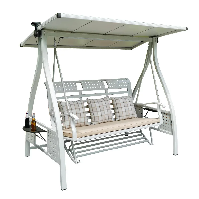 

Outdoor swing Internet celebrity courtyard Double rocking chair Outdoor terrace Hanging chair Garden villa Balcony rocking swing