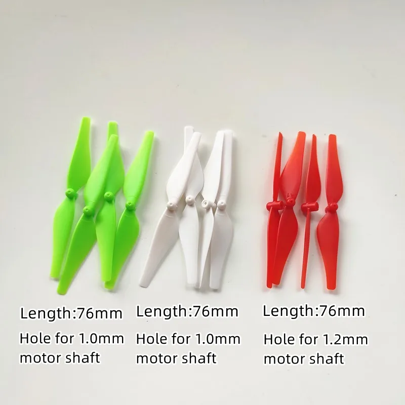 4/8/12PCS Quick Release Drone Propellers for Tello Mini Drone 76mm 1/1.2mm Propeller CCW/CW Props Spare Parts Drone Accessories