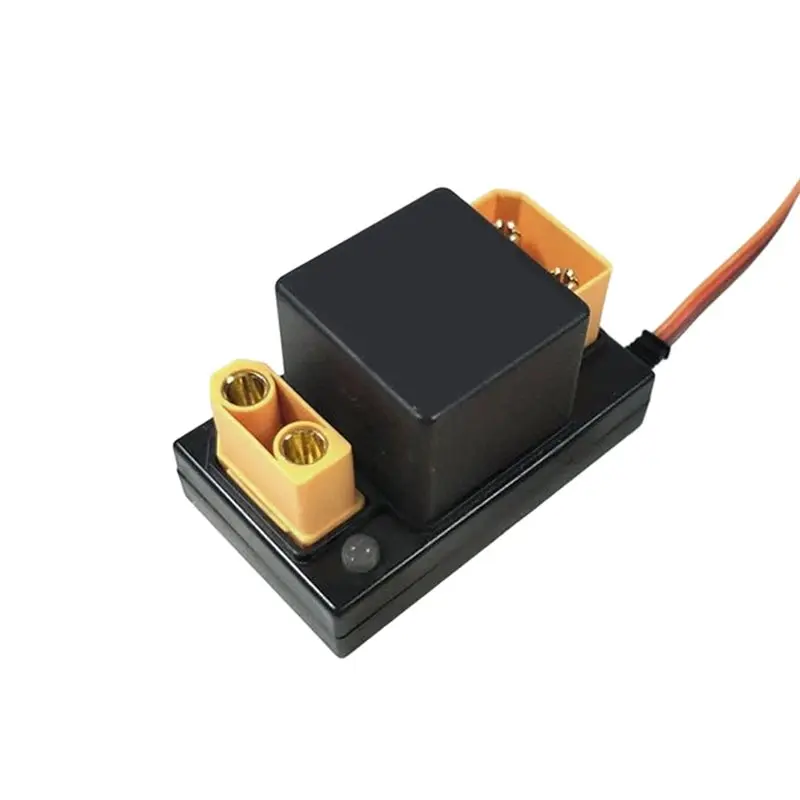 [B24B!】 Rcexl 100A Brush Motor Start Electronic Switch Of Relay For RC Model Airplane Car Boat Power Control Module