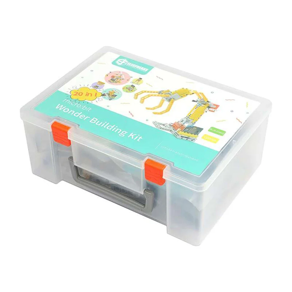 ELECFREAKS Micro: บิต 32 IN 1 Wonder Building Kit Wukong บอร์ดขยายสําหรับปริศนาบล็อกอาคาร Microbit เด็กสนุก Coding STEM