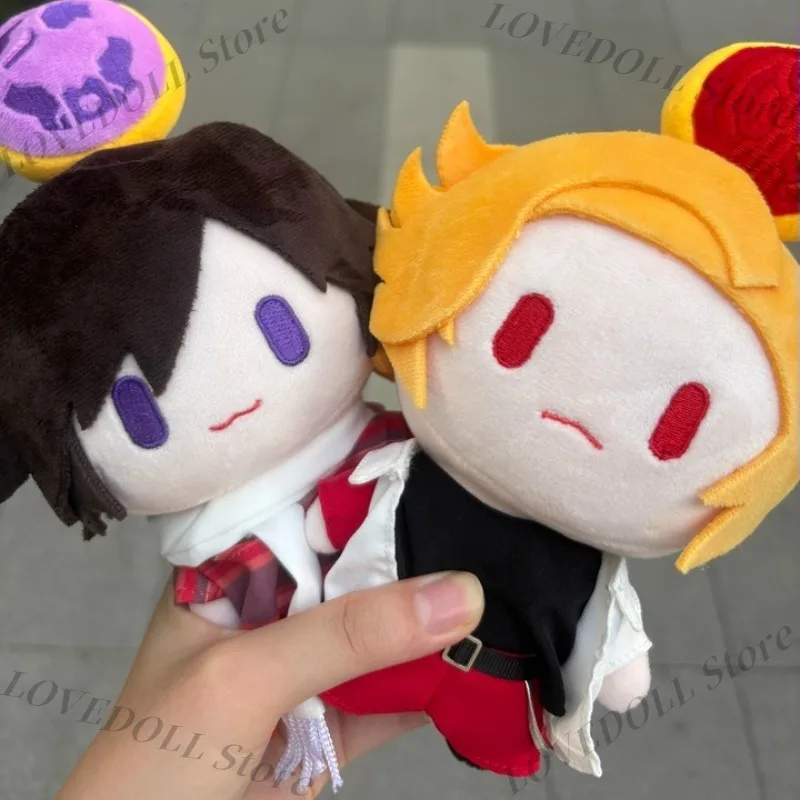 

Kamen Rider OOO Eiji Hino Anime Cosplay Cotton Plush Stuffed Doll Body Clothes Outfit 20cm Plushie Pillow Toys Xmas Gift