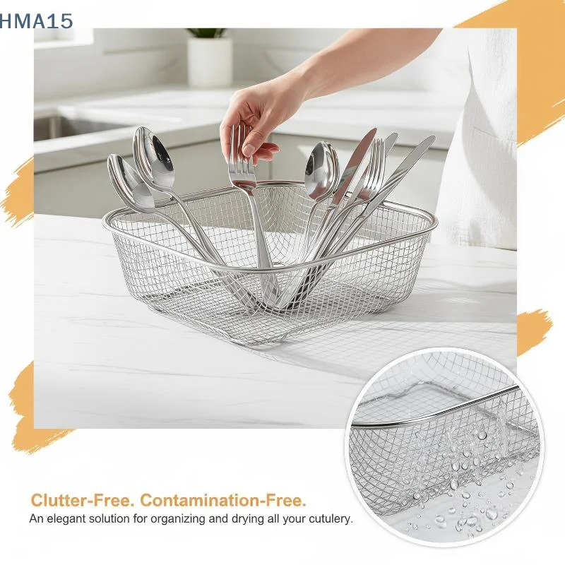 【YA】1Pc Stainless Steel Soil Sieve Fine Mesh Rock Filtering Accessory for DIY Gardening Potted Plant Transplant