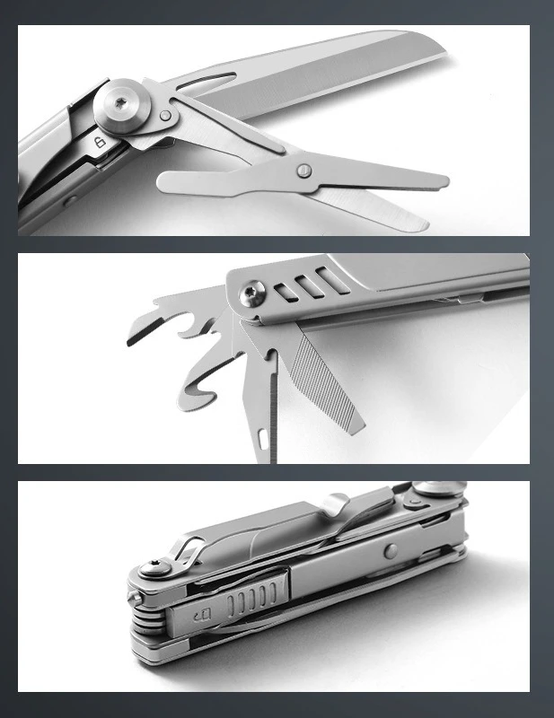 Coltello piccolo multifunzionale EDC Strumento da esterno Coltello tascabile portatile Forbici da campeggio Sega Coltello pieghevole portatile affilato di sopravvivenza