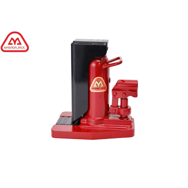 MHCK-3T Masada Good Quality Cars Red Rotatable Manual Industrial 7 Ton on Top 3 Ton on Lift Rail Claw Type Hydraulic Toe Jacks