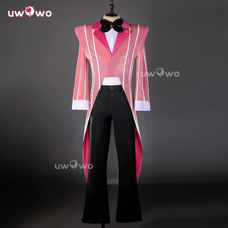 

UWOWO Collab Series：Anime Alastor Hazbin Cosplay Costume Season 2 Dress Velvet Gown Cosplay S-3XL Halloween Costume