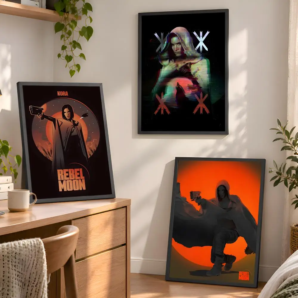 Rebel M-Moon Poster Aesthetic Wall Art Bedroom Living Room Dorm Office Home Decor