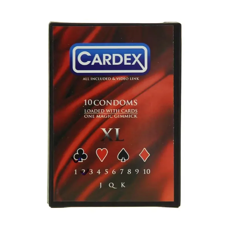 MAGiX Cardex بواسطة Les French Twins Card الخدع السحرية عن قرب أوهام شارع ماجيا السحرة الحيل الدعائم