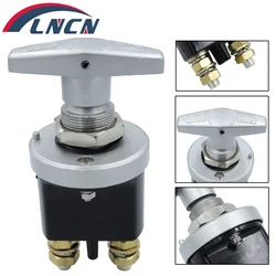 12-24V Battery Isolator Disconnector Heavy Duty Battery Kill Switch 1500 Amp Polarity Negative Big Switch for Autos Cars Boat RV