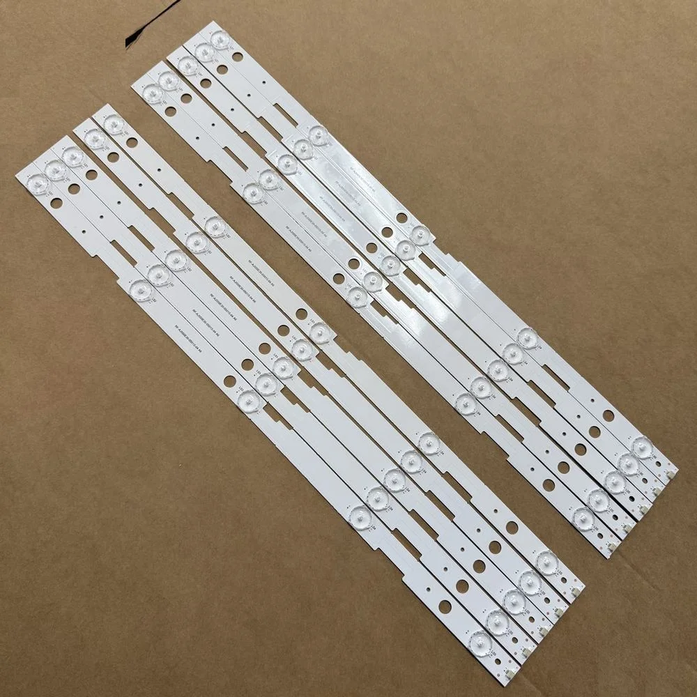 10 Stück/Set LED-Hintergrundbeleuchtungsstreifen für Sharp LC-55U17552E LC-55UI7552E LC-55CFG6021K LC-55UI7352E LC-55CUG8062E W55BLU/0019