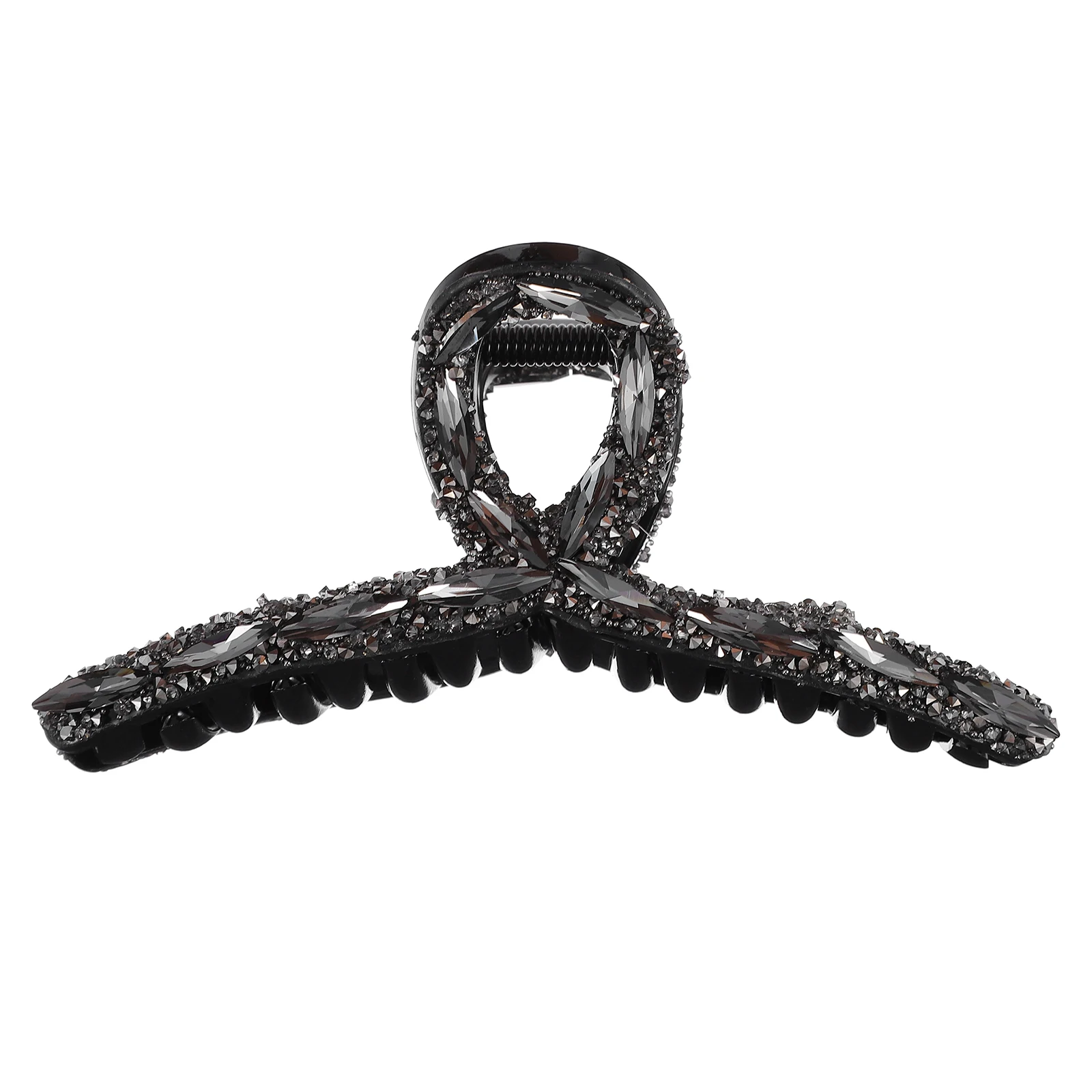 

Rhinestone Claw Clips Hairpin Barrette Durable Women Hair Clamp Fix Hair Washing Face Makeup Cooking Banquet Gift