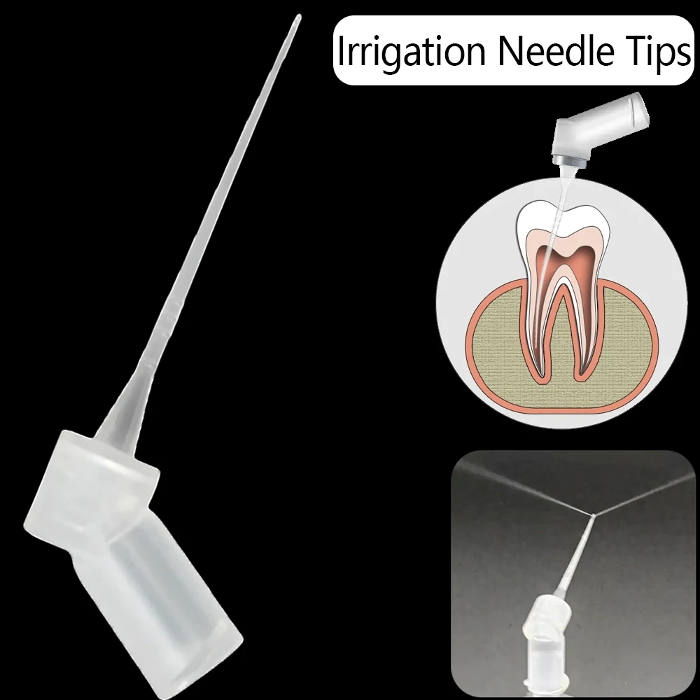 Dental Irrigation Endo Needle Tip Double Side Hole 30G Endo Syringe Root Canal Dental Needle Tip Dental materials