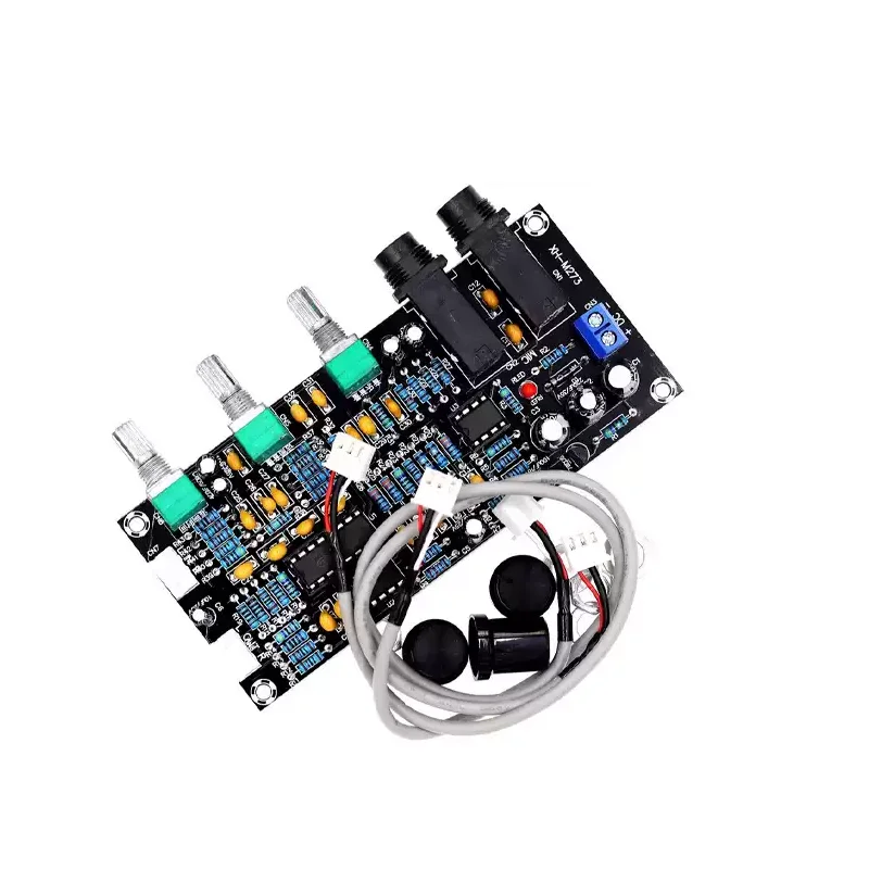 XH-M273 Karaoke Board Reverb Board DC12-24V Microphone Amplifier Board Singing Amplifier Board Power Amplifier Board