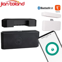 ID Card/Tuya Remote Control Bluetooth-compatible Keyless Drawer Lock Smart Drawer Swtich Lock Security File Safe Security Home