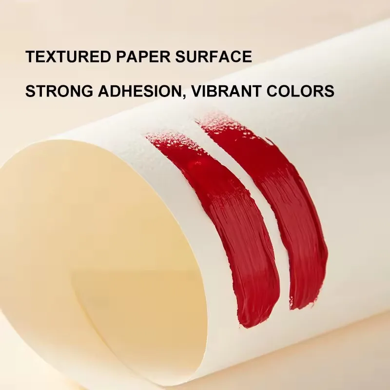 Mideer 15 szt. Profesjonalny papier do malowania pigmentami, papier do kolorowania, papier do rękodzieła artystycznego, zabawki do rysowania dla dzieci