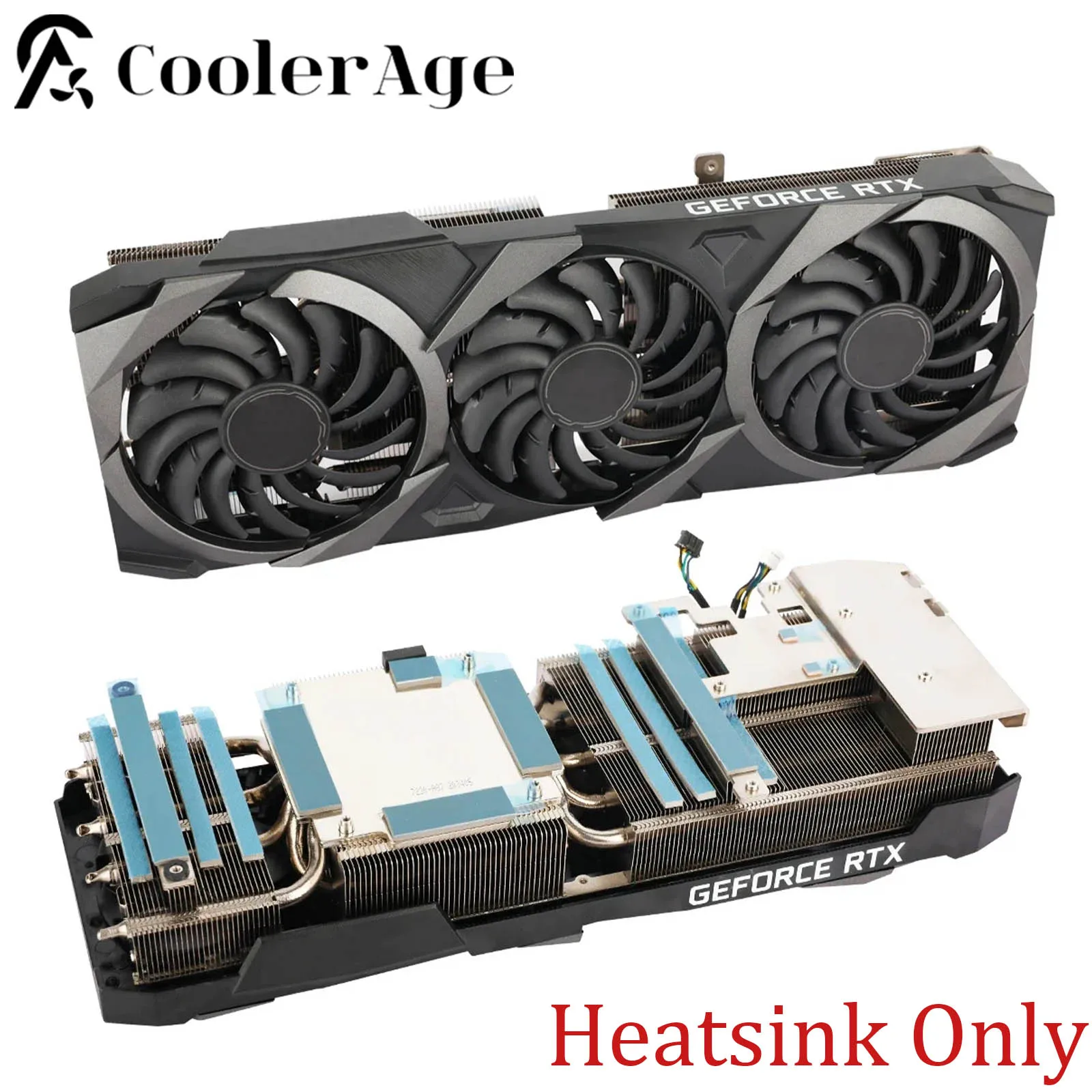 New Original GPU Heatsink RTX3080 RTX3080Ti RTX3090 Forn MSI RTX 3080 3080 Ti 3090 Ventus 3 X Video Card Heatsink