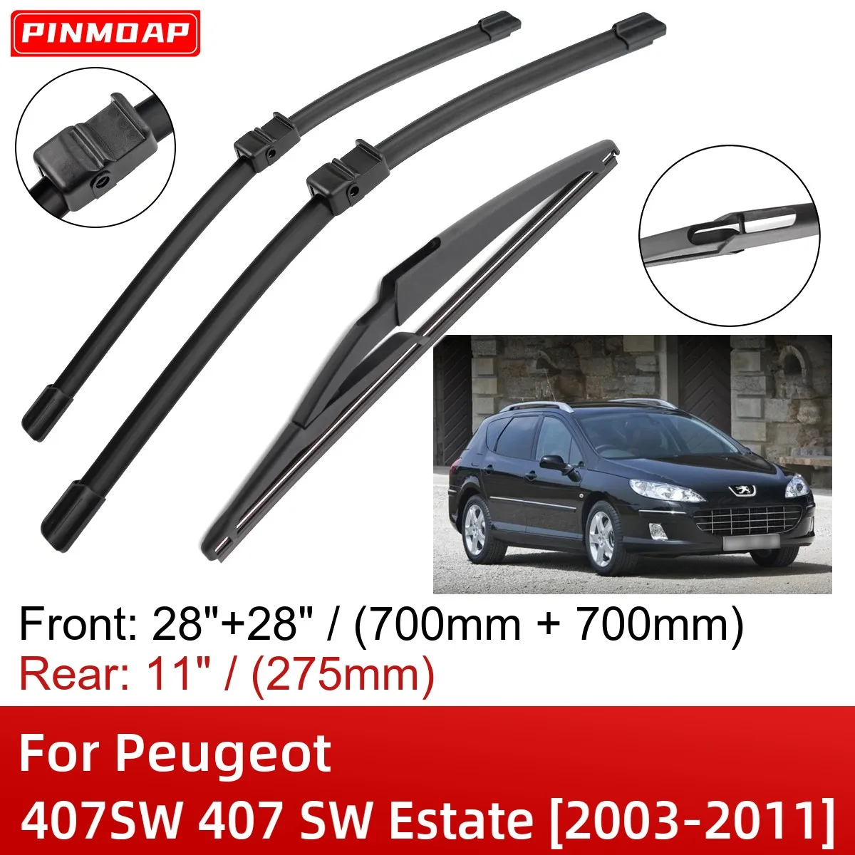 For Peugeot 407SW 407 SW Estate 2003-2011 28