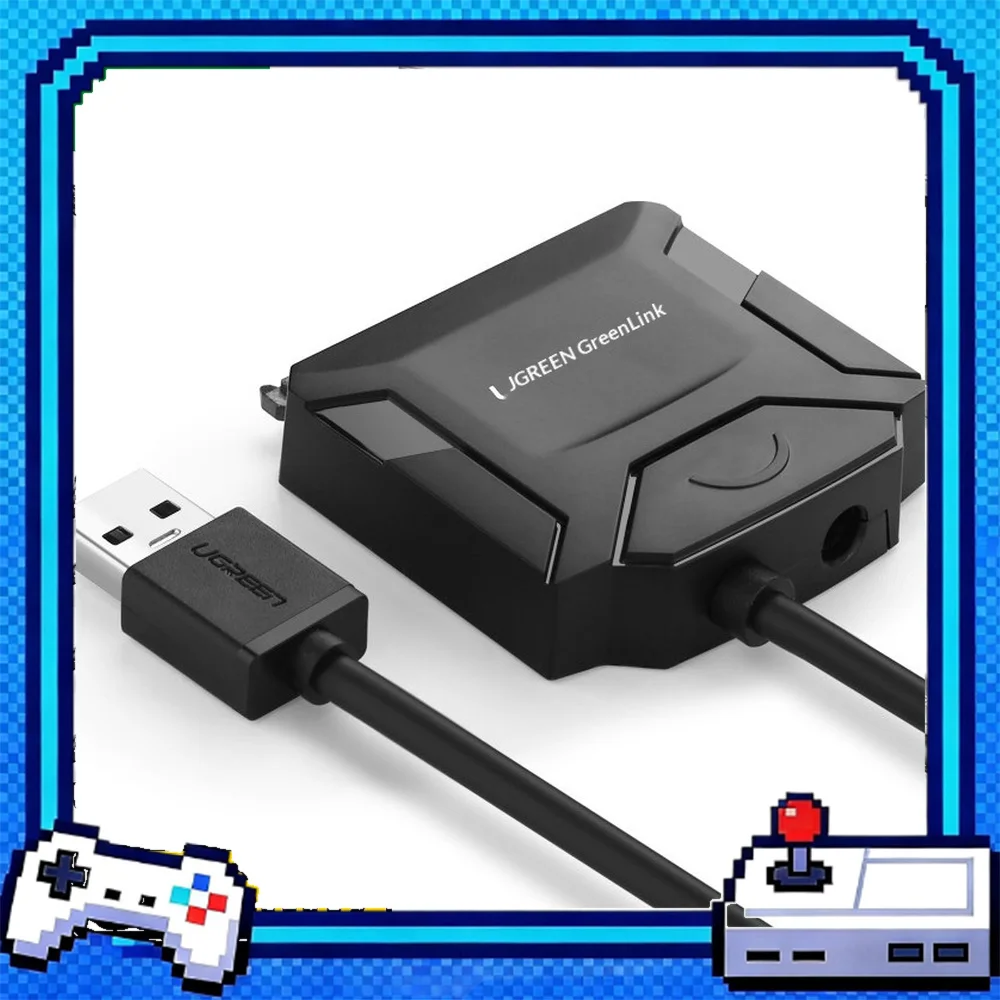 UGREEN 20231 CR108 USB 3.0 to SATA Adapter Cable for 2.5 3.5 Inch HDD SSD Hard Drive