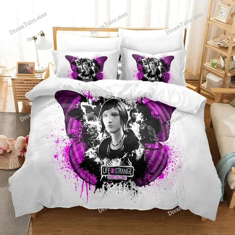 Game Life Is Strange Before The Storm Bedding Set Boys Girls Twin Queen Size Duvet Cover Pillowcase Bed Kids Adult741